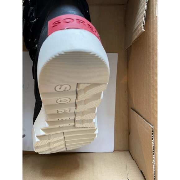 Women's 5.5 Sorel Joan of arctic next boot wp (black/fawn) - Picture 5 of 6